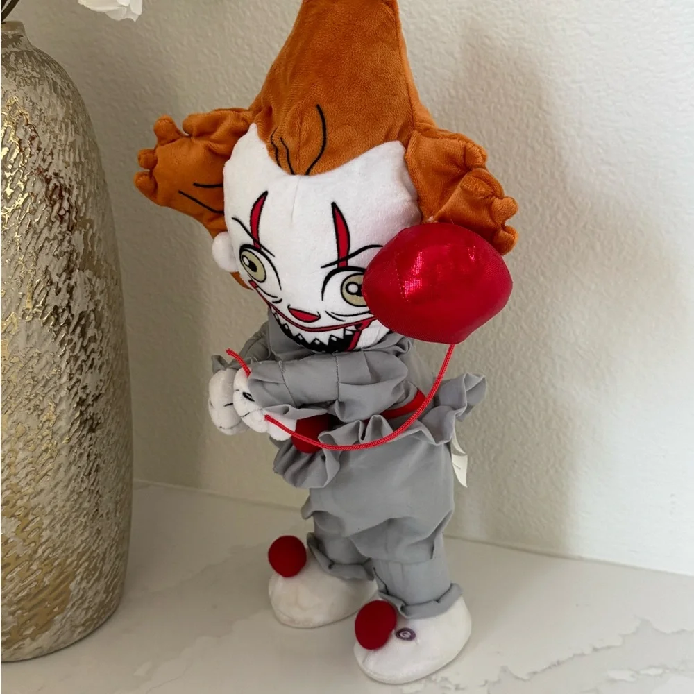 Cosplay/Halloween Pennywise the Dancing Clown Plush.  Watch video